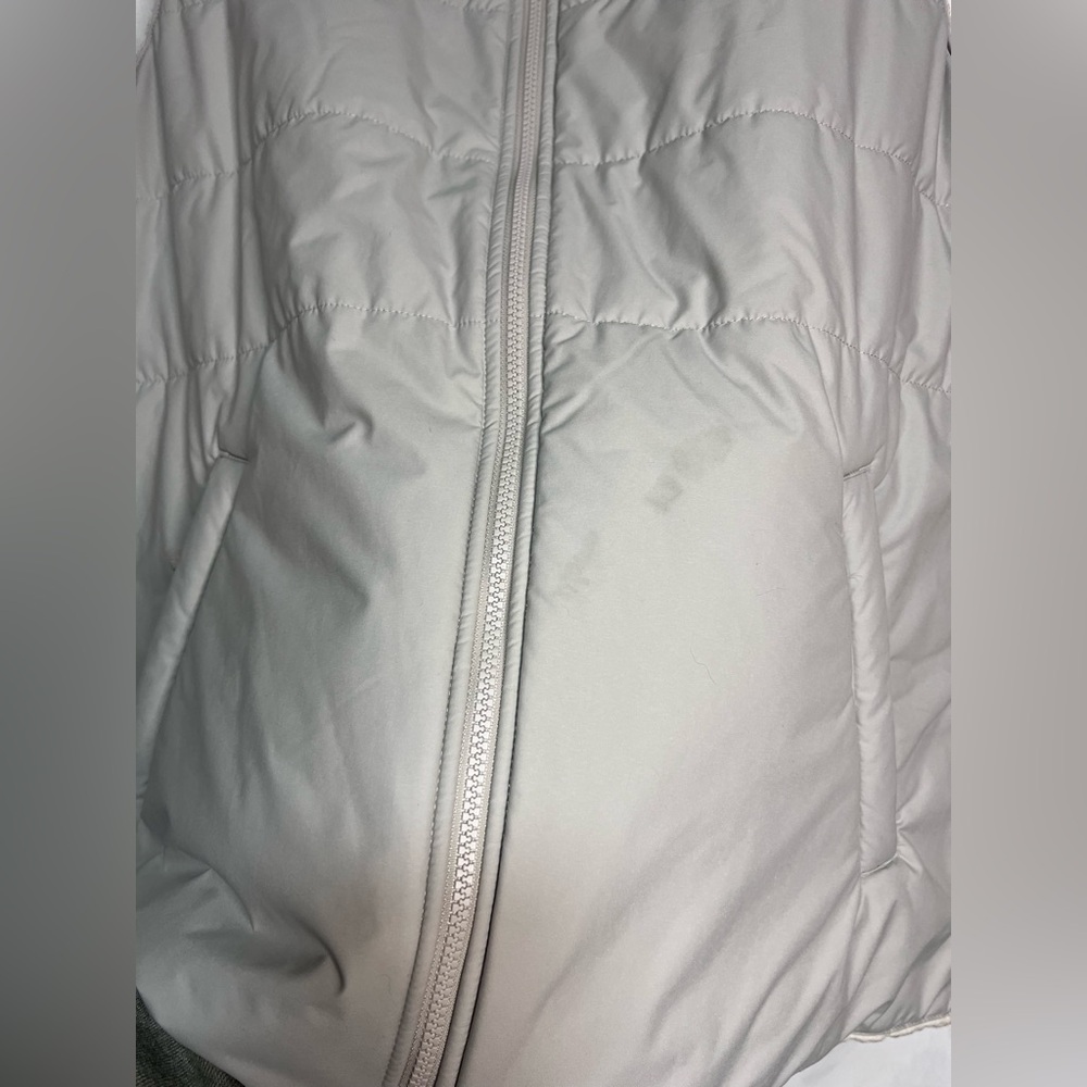 The North Face Merriewood Reversible Fleece Zip Vest Cozy Sherpa Winter Snow - Picture 5 of 15